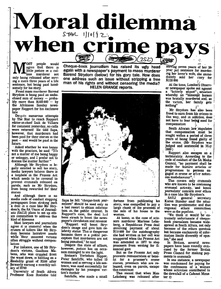 Public Sector Government Justice 1992 D | South African History Online